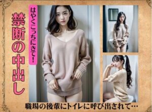 【人妻・主婦同人】禁断の中出し〜職場の後輩にトイレに呼び出されて…│AVMAX