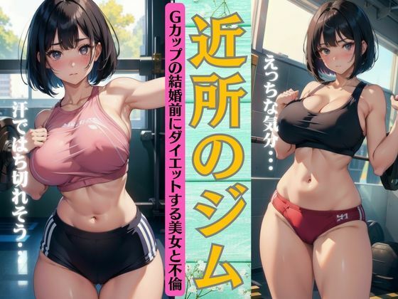 【人妻・主婦同人】近所のジムでGカップ不倫!結婚前にダイエットする美女と出会い衝撃の不倫・・・│突撃汁男