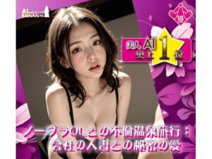 【人妻・主婦同人】【高画質】「ノーブラOLとの不倫温泉旅行:会社の人妻との秘密の愛」★実写系美人AI 史上1位☆│AI 最高峰 美人女優 KONAN 降臨