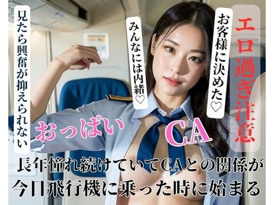 【人妻・主婦同人】長年憧れ続けていてCAとの関係が今日飛行機に乗った時に始まる│完美
