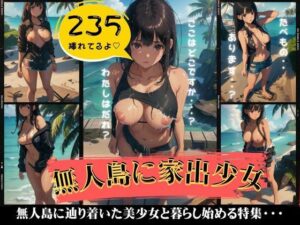 【人妻・主婦同人】無人島にたどり着いた家出少女がエロすぎた・・一緒に暮らし始める特集!│突撃汁男