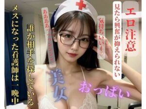 【人妻・主婦同人】メスになった看護師は一晩中誰か相手を探している│ESHIー