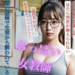 【人妻・主婦同人】夏で暑い日に出勤した先生は薄い服装で生徒から誘われている│HHH