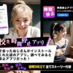 【人妻・主婦同人】女子校生時間停止アプリ ギャル・貧乳清楚系・巨乳女教師による3本立て│ぽちっとゆめぶくろ