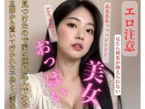 【人妻・主婦同人】旦那から置いて行かれた子〇と人妻を見つけたので家に連れ込んでみた│FUOKA
