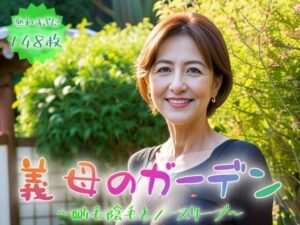 【人妻・主婦同人】【着衣熟女】義母のガーデン〜剛毛陰毛とノースリーブ〜【148枚】│紐をギュッとね