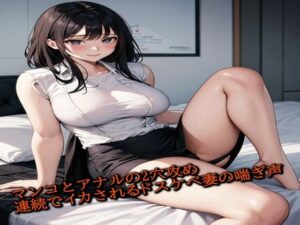 【人妻・主婦同人】マンコとアナルの2穴攻めで連続でイカされてしまうドスケベ妻の喘ぎ声│人妻サークル