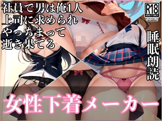 【人妻・主婦同人】女性下着メーカーで俺1人が男だけ・・・Hな上司に求められて逝き果てる・・・最高の職場だ│ぱんぱんのOP