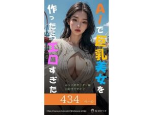 【人妻・主婦同人】AIで巨乳美女を作ったらエロすぎた（ニットのセーターはお好きですか？）│AI Beauty