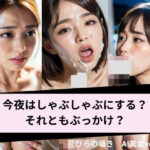 【人妻・主婦同人】今夜はしゃぶしゃぶにする？それともぶっかけ？│花びらの囁き