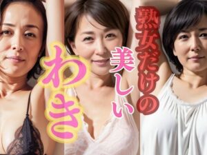【人妻・主婦同人】【AI美熟女】〜腋だけでおイキなさい〜vol.2 美しい脇を嗅いでみる？│AIマニアック画像