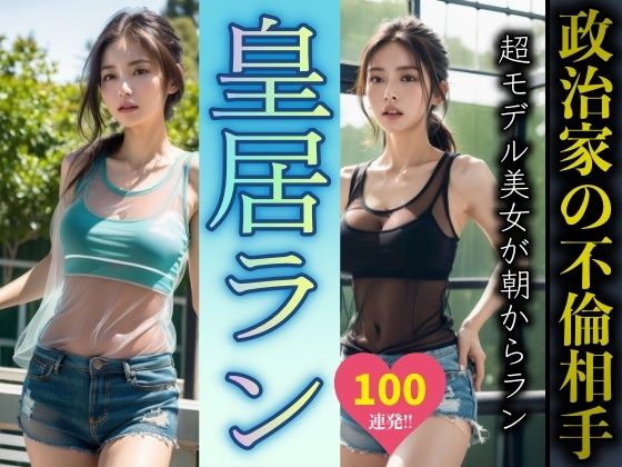 【人妻・主婦同人】政治家の不倫相手の皇居ラン！巨乳のスポーツブラは男をトリコにする一枚だった│美少女戦隊神レンジャー