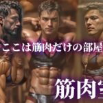 【人妻・主婦同人】筋肉室〜筋肉だけの部屋〜 ＃0002│筋肉室