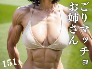 【人妻・主婦同人】【大ボリューム】ごりマッチョお姉さん│熟女マニア