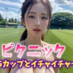 【人妻・主婦同人】22歳の神ボディGカップとイチャイチャしながら芝生でランチスペシャル│クリエイターズセックス