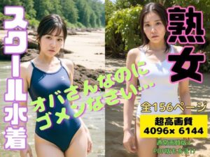 【人妻・主婦同人】熟女のスクール水着 vol.1│あらぶるま