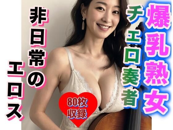 【人妻・主婦同人】爆乳熟女 チェロ奏者 非日常のエロス│おなりもん