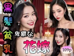 【人妻・主婦同人】【黒髪貧乳】卑猥な花嫁│夜行三輪車