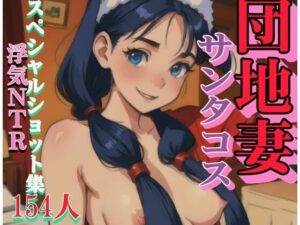 【人妻・主婦同人】秘密の団地妻 浮気寝取られ クリスマスはあなたと過ごします。サンタコスでお出迎え│ばいきんぐ