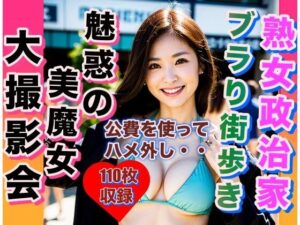 【人妻・主婦同人】熟女政治家下着集 ブラリ街歩き 大撮影会│熟女大好き