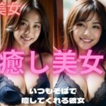 【人妻・主婦同人】癒し美女 AI美女写真集│太陽と月