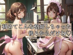 【人妻・主婦同人】初めてこんな格好しちゃった 〜後ろだけね〜│ミルクキング3