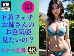 【人妻・主婦同人】【下着マニア】お姉さんのお色気姿見たいの？│妄想美女LAB