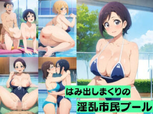 【人妻・主婦同人】はみ出しまくりの淫乱市民プール│エロンアルファ