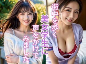 【人妻・主婦同人】街中を歩く美女学生をナンパして成功しました│UK ONLINE出版