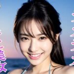 【人妻・主婦同人】テカテカ巨乳ビキニ美女〜真夏の撮影会とポロリ〜淫臭が染み込んだ体│巨乳美女