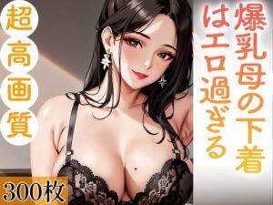 【人妻・主婦同人】爆乳母の下着はエロ過ぎる。300枚│あふれる母性【AIイラスト】