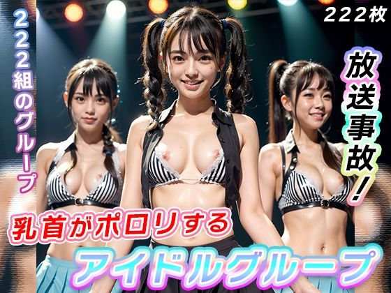 【人妻・主婦同人】乳首がポロリする、アイドルグループ【222組の国民的アイドル】│永愛堂