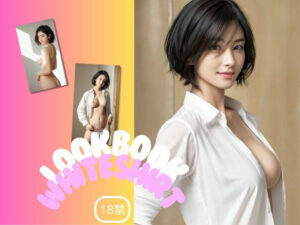 【人妻・主婦同人】LOOK BOOK WHITE SHIRT│LiSA