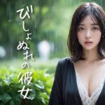 【人妻・主婦同人】びしょぬれな彼女│STUDIO AIDANOMI