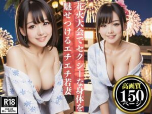 【人妻・主婦同人】花火大会で淫らでセクシーな身体を魅せつけるエチエチ若妻│AI萌え萌えサークル