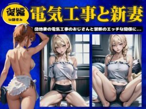 【人妻・主婦同人】【後編】電気工事と新妻〜団地妻の電気工事のおじさんと禁断のエッチの関係に〜│AVMAX