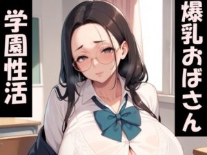 【人妻・主婦同人】爆乳おばさんの学園性活│Take a noon