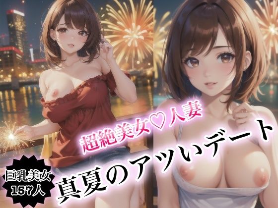 【人妻・主婦同人】超絶美女人妻 真夏のアツいデート│スタジオF