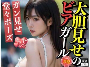 【人妻・主婦同人】ガン見せして堂々ポーズのビアガーデンでまさか・・・！！！！│パンナコッタ