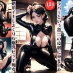 【人妻・主婦同人】ラバーという第二の皮膚に身を包み絶頂イキしまくりな爆乳ビッチ痴女│でじお