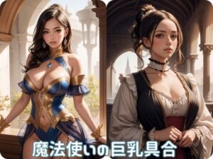 【人妻・主婦同人】魔法使いの巨乳具合│ねこのあしあと