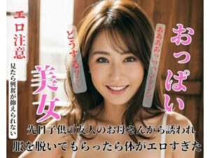 【熟女NTR】先日子供の友人のお母さんから誘われ服を脱いでもらったら体がエロすぎた│HANGUO