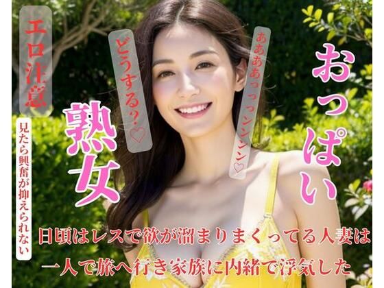 【人妻・主婦同人】日頃はレスで欲が溜まりまくってる人妻は一人で旅へ行き家族に内緒で浮気した│AKA