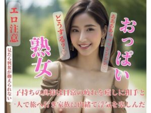 【人妻・主婦同人】子持ちの奥様は日常の疲れを癒しに相手と一人で旅へ行き家族に内緒で浮気を楽しんだ│HANGUO