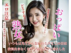 【熟女NTR】いつもは先生から怒れれるけどこの日は我慢出来なくなり生徒を誘って満たした│AKA