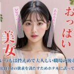 【人妻・主婦同人】いつもは控えめで大人しい職場の後輩は今日は自分の欲求を満たすためホテルに誘ってきた│SHANGHAI