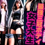 【人妻・主婦同人】美乳×美尻×美脚の最強三冠ボディ女子大生│さきっぽ係長