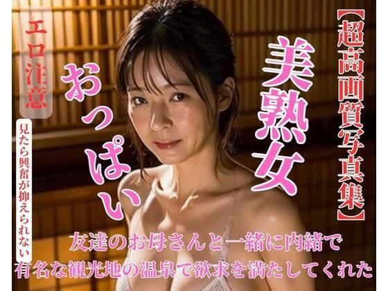 【熟女NTR】友達のお母さんと一緒に内緒で有名な観光地の温泉で欲求を満たしてくれた│NAGOYA