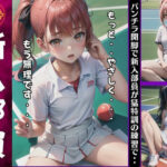 【人妻・主婦同人】新入部員のパンチラ集！テニスの特訓練習でコーチにしごかれてしまう・・・│童顔巨乳ゴリラ