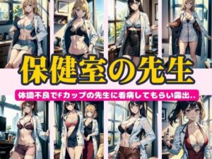 【熟女NTR】保健室の先生〜体調不良でFカップの先生に看病してもらい露出〜292連発!│熟女専門スケベ企画